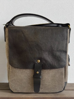 Сумка мужская Chiarugi 852003 black/grey