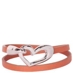 Браслет/Чокер Сердце рыж (39см)