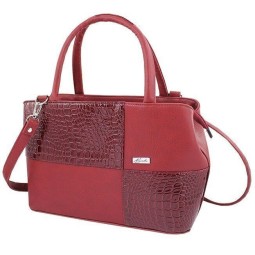 Сумка женская Оливи 343 красн/крок