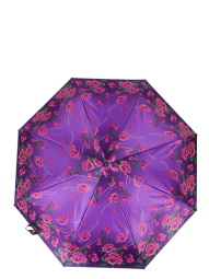 Зонт Zemsa 112192 фиол/розы