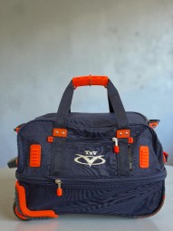 Сумка дорожная на колесах TsV 441,22 син.жак/апел
