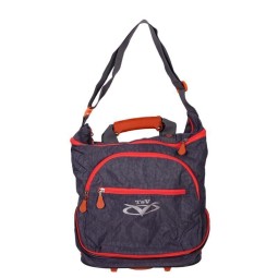 Сумка дорожная TsV 526,22 сер/апельс