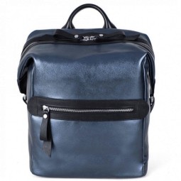 Сумка-рюкзак AFINA 354 сапф.капра.ч.наппа