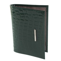 Обложка для паспорта Dimanche 10095 Nice зел.крок