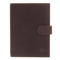 Обложка для автодокументов 2 в 1 Qoper 0673 brown nubuk