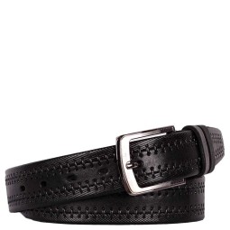 Ремень класс.строчка 35 черн (125) Sharpey