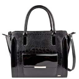 Сумка женская ESSE МОНИКА кайман/черн 70183