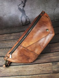 Сумка поясная Chiarugi 52020 brown