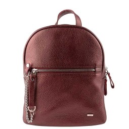 Рюкзак женский Esse ТИФФАНИ бордо металл фл