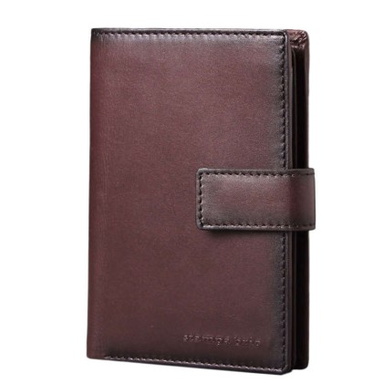 Портмоне 3 в 1 Stampa Brio 130-1214DKT Brown 
