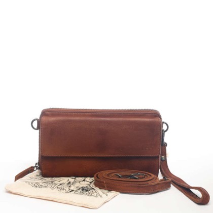 Сумка-клатч Bear Design CP6038 cognac