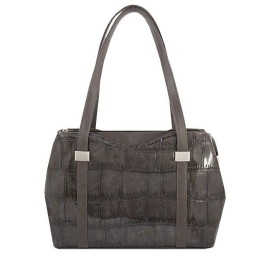 Сумка женская Оливи 424 т.сер/черепаха