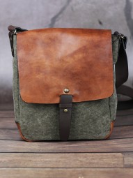 Сумка мужская Chiarugi 852003 brown/green