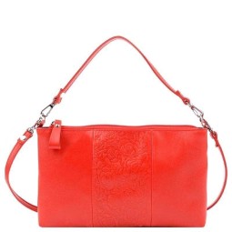 Сумка женская Esse РЕГИНА алый тисн