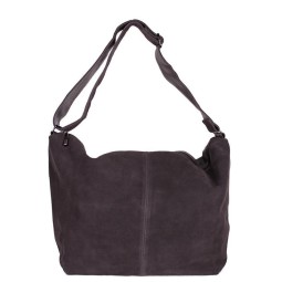 Сумка женская Valensiy В-5121 сер/замш