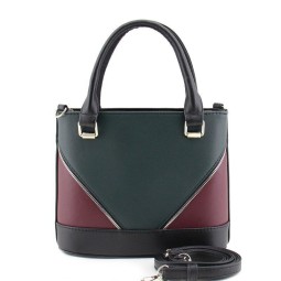 Сумка женская Оливи 1015 черн/изум-борд