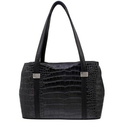 Сумка женская Оливи 424 черн/крок