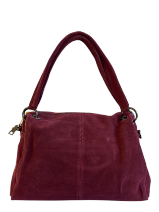 Сумка женская Wifeore W-9723-5 бордо замша 