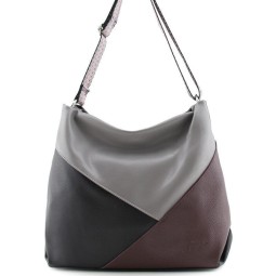 Сумка женская Оливи 1001 черн/сер-борд