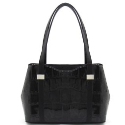 Сумка женская Оливи 424 черн/черепаха
