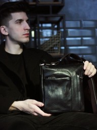 Сумка мужская Chiarugi 62643 black