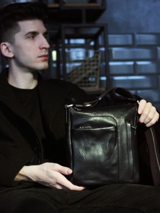 Сумка мужская Chiarugi 62643 black