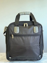 Сумка ручная кладь TsV 461,28 черн/алюм