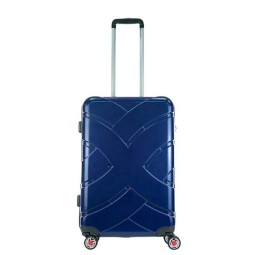 Чемодан Alezar Advanced M4 син/красн