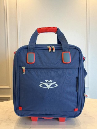 Сумка ручная кладь TsV 461,32 син.жак/крас