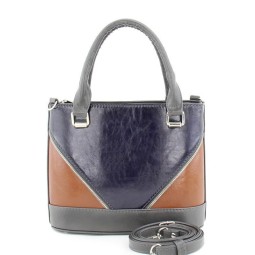 Сумка женская Оливи 1015 т.сер/син.рыж
