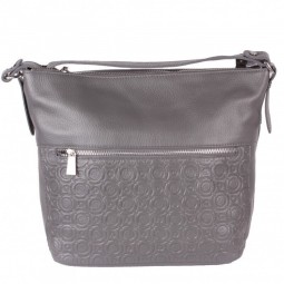 Сумка женская AFINA 358 графит фл.паттерн