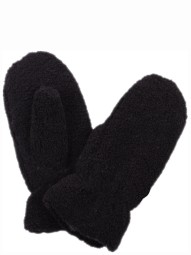 Варежки женские Munasha черн манжет