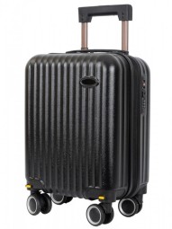 Чемодан Bagvoyage BV01/16 черный со съемными колесами