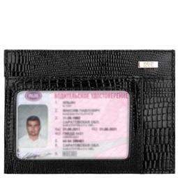 Чехол для автодокументов Веста Dark варан 