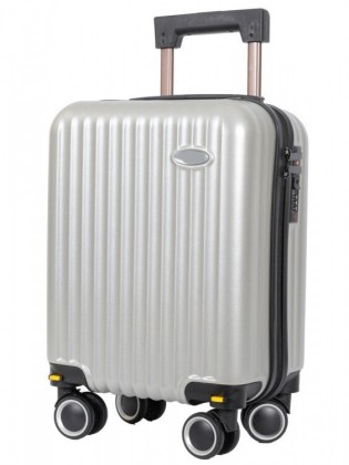 Чемодан Bagvoyage BV01/16 светло серый со съемными колесами