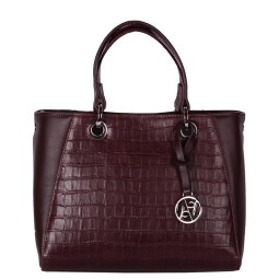 Сумка женская AFINA 493 бордо.крок.л