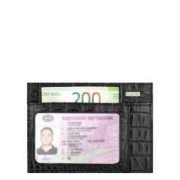 Чехол для автодокументов Веста Dark кайман 