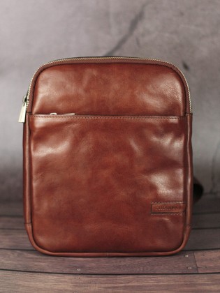 Сумка мужская Chiarugi 2636 cognac