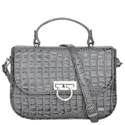 Сумка женская ESSE МЕГАН сер/кайм 78735