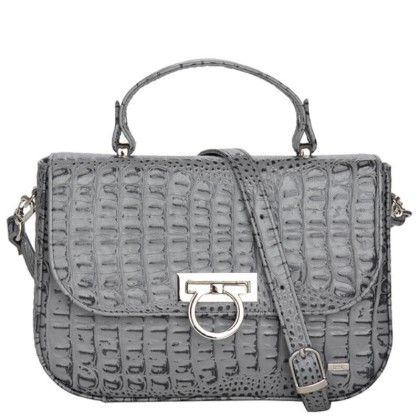 Сумка женская ESSE МЕГАН сер/кайм 78735