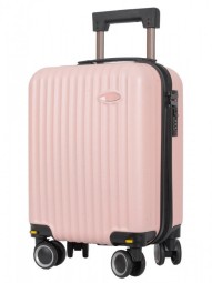 Чемодан Bagvoyage BV01/16 розовый со съемными колесами