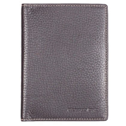 Обложка для паспорта Stampa Brio 112-1485P G Brown LS