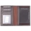 Обложка для паспорта Stampa Brio 112-1485P G Brown LS