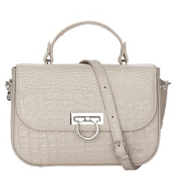 Сумка женская ESSE МЕГАН крем/кайм 78734