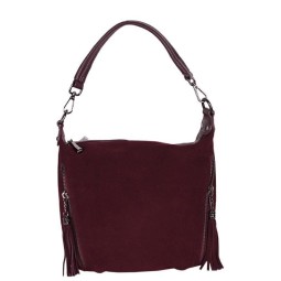 Сумка женская Valensiy В-7506 борд/замш