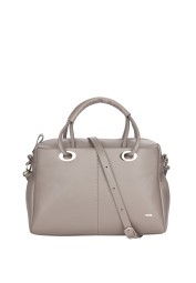 Сумка женская ESSE АЗАЛИЯ сер/беж.бергамо 78752