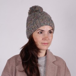 Шапка женская Sharpey РВ-5 сер/бир