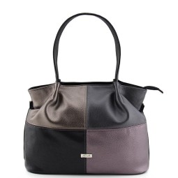 Сумка женская Оливи 837 чер/мет