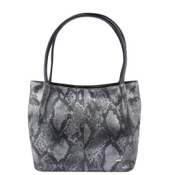 Сумка женская ESSE ЭЙПРИЛ вер.змея/черн 75650
