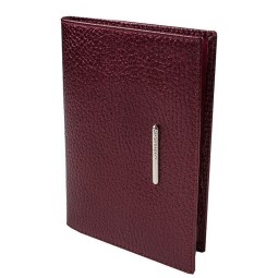 Обложка для паспорта Dimanche 10055 Вишн.перлам